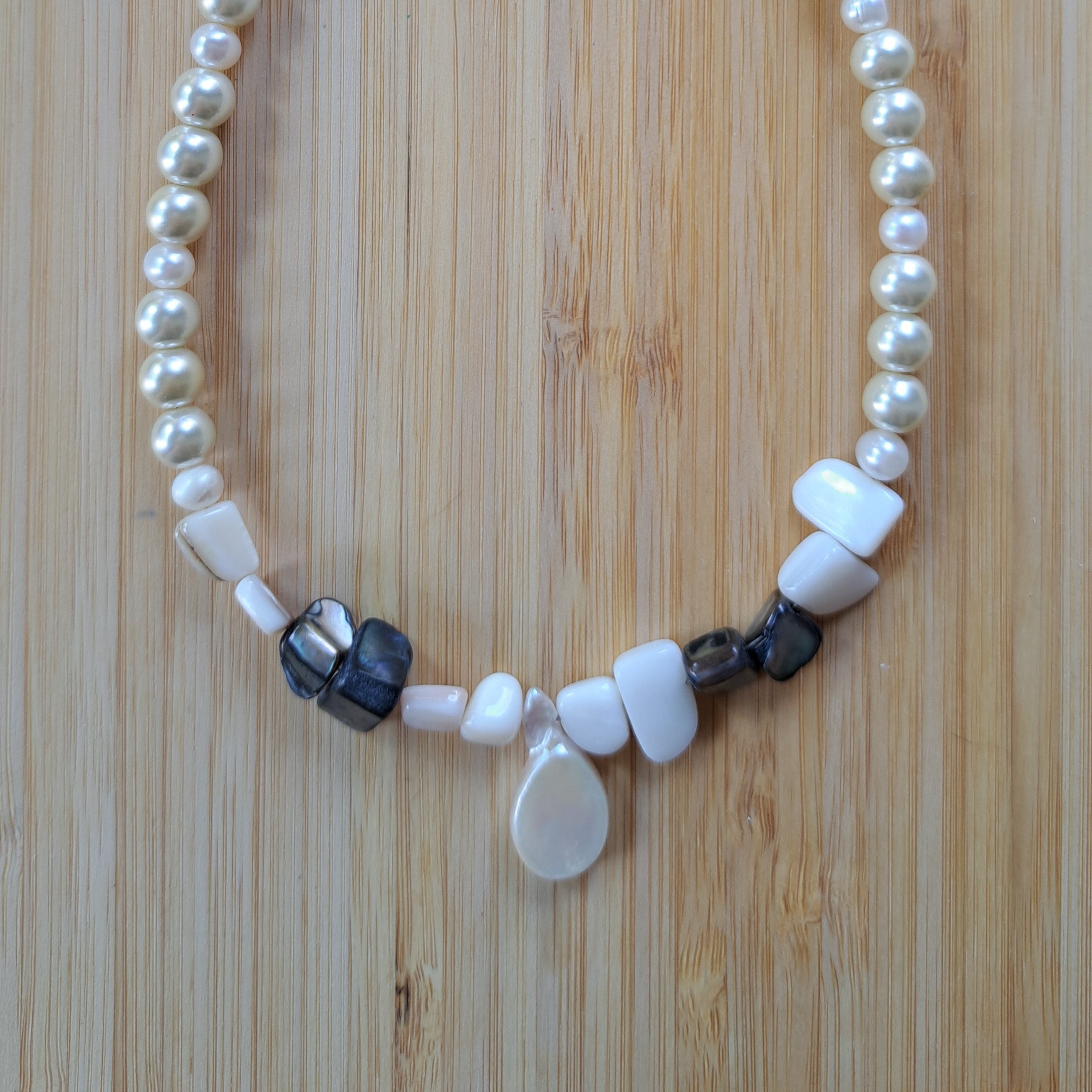 Pearls and mother-of-pearl