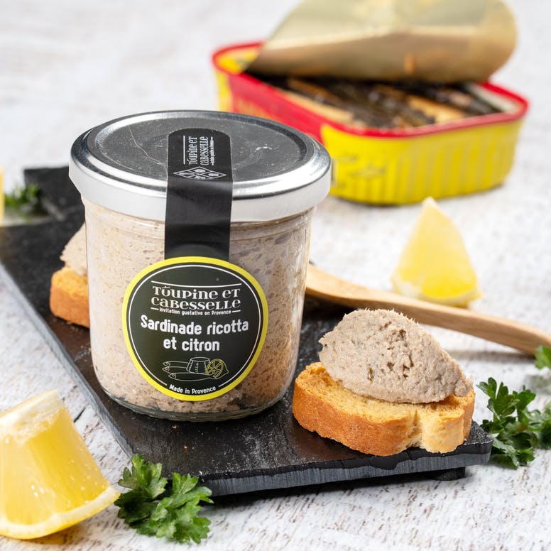 Pate de sardine, ricotta si lamaie, 100g