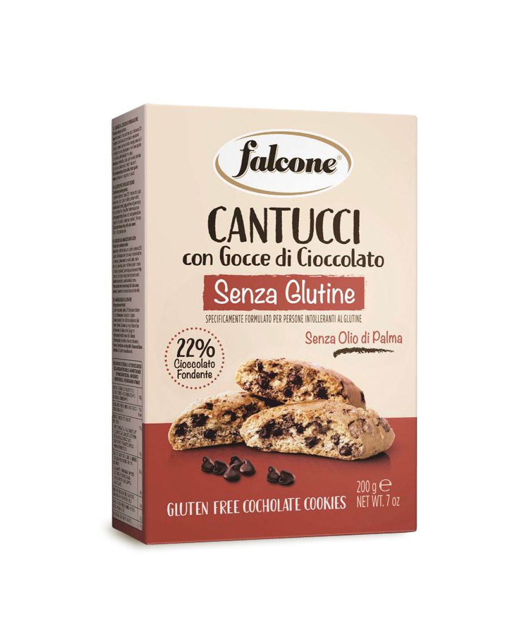 FARA GLUTEN- Cantucci cu Ciocolata, 200g