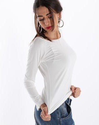 Bluza fara umeri (talia unica (Medium Fit)