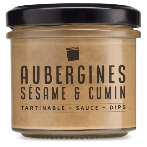 Crema gourmet din vinete, susan si chimen, 250g /Fara gluten, vegan