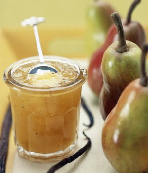 Pear jam with honey and spices, 120g