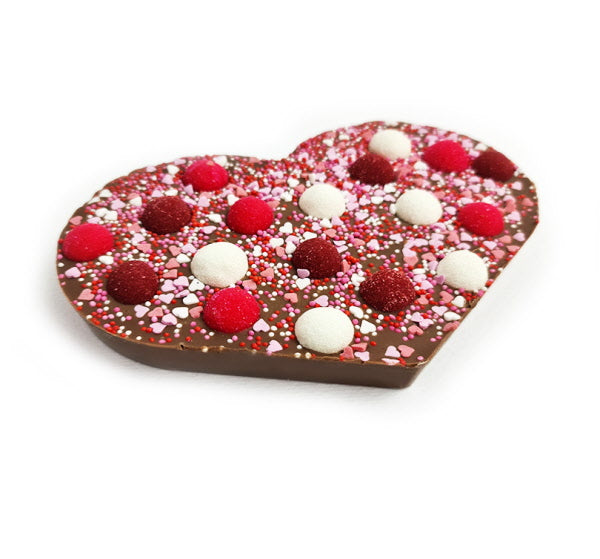 Inima de ciocolata Happy Truffle, 180g