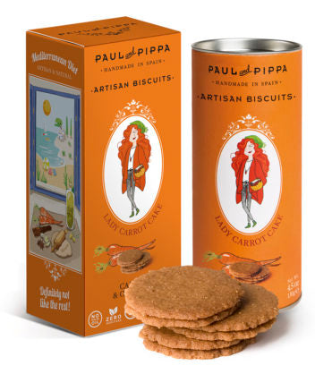 Vegan- Biscuiti cu morcovi, 130g