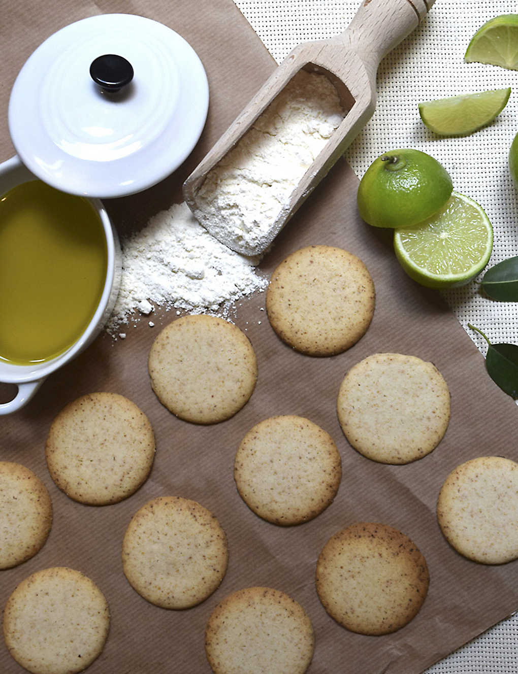 Vegan- Biscuiti cu lime, 130g