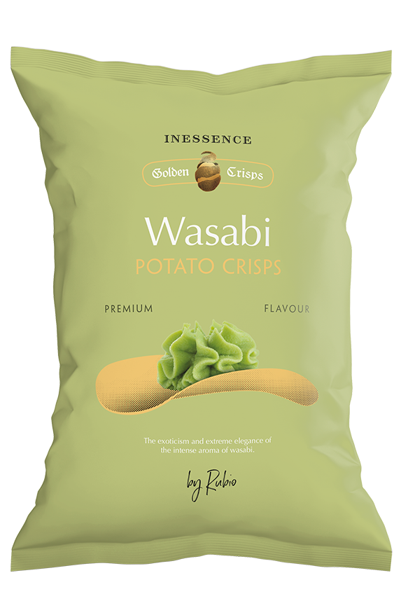 Potato chips with wasabi, 125g