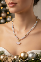 Morganit si cuart roz