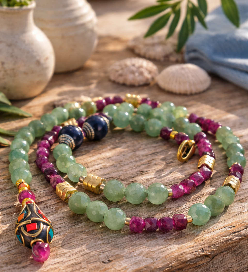 Aventurin, jad si hematite