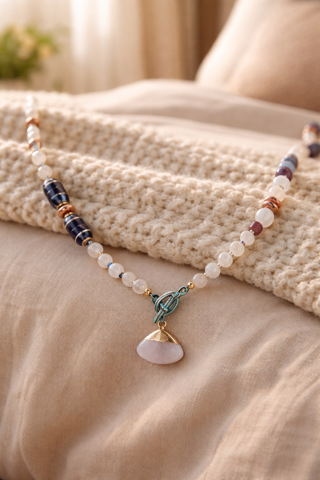 Cuart roz, Jad si hematite