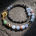 Acvamarina si mix de pietre