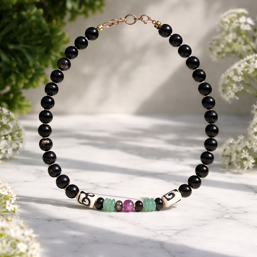 Obsidian, aventurin si detalii de os