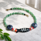 Aventurin, agat cracked, coral si os