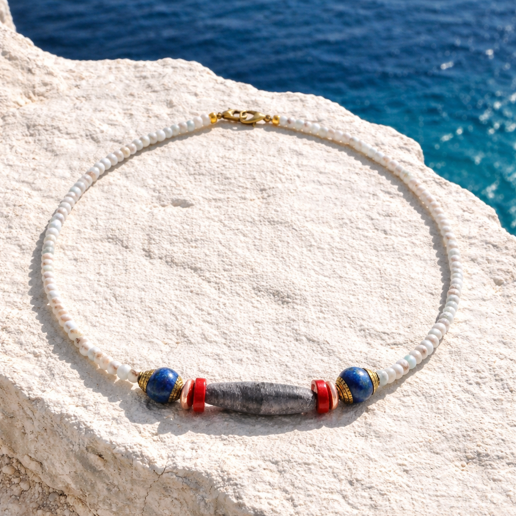 Larimar, lapis si coral