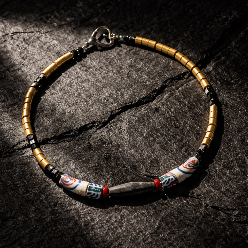 Hematite si goldstone