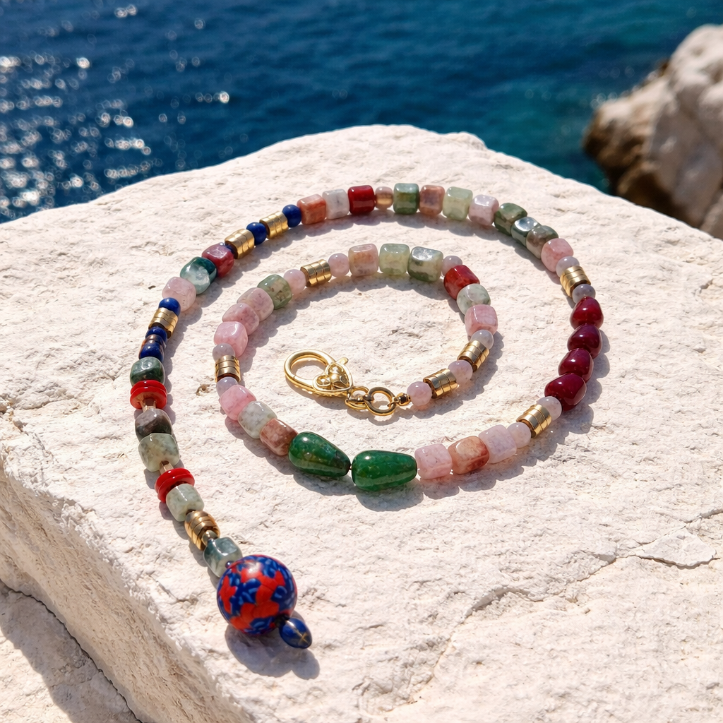 Agate, jad si hematit