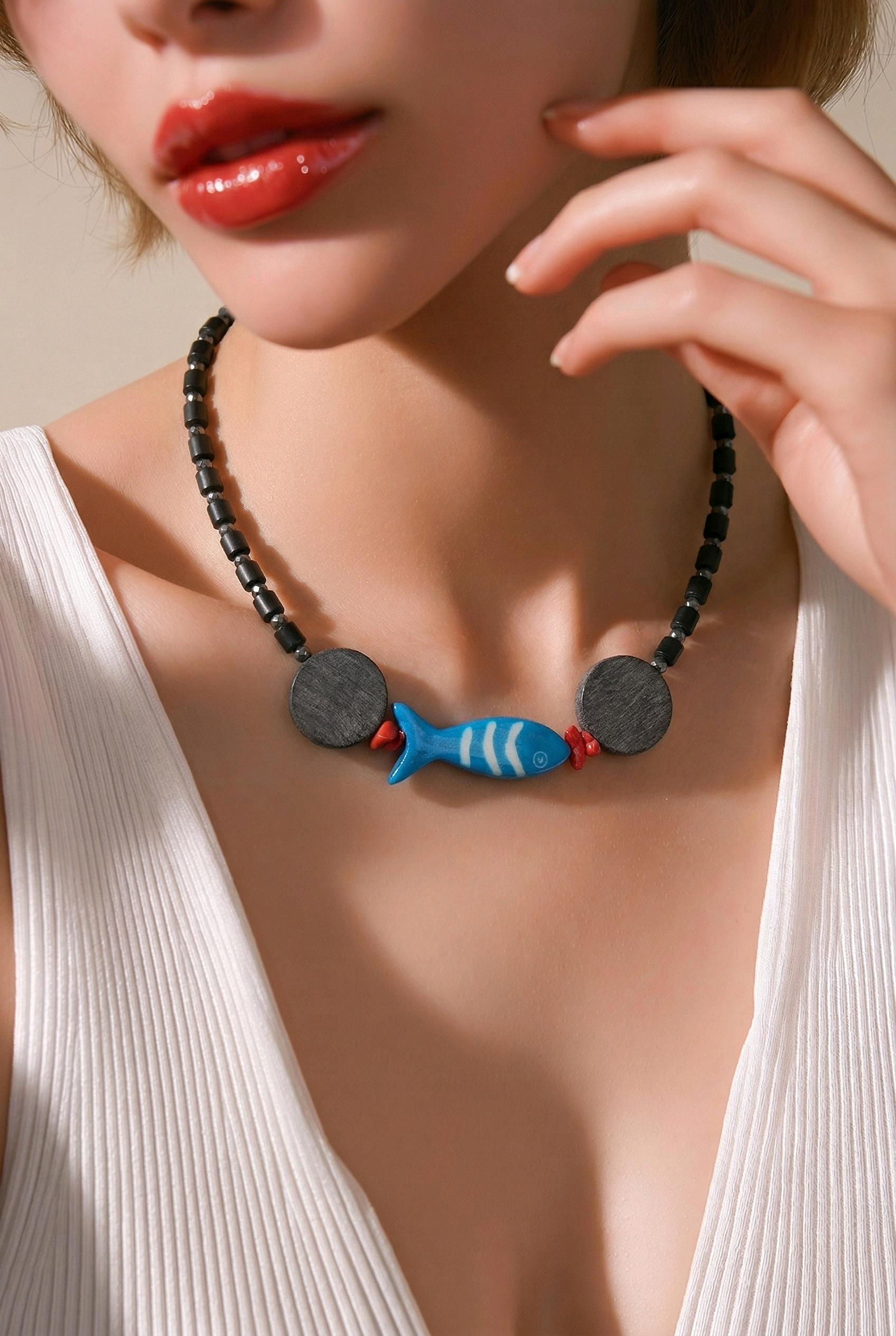 Hematite,coral si os