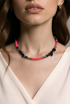 Quart fumuriu, margele Myiuki si os