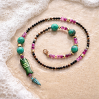 Jad, hematite,  malachite, os si sticla Myiuki