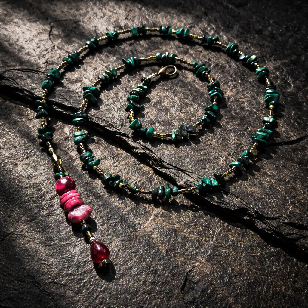 Coral si malachite