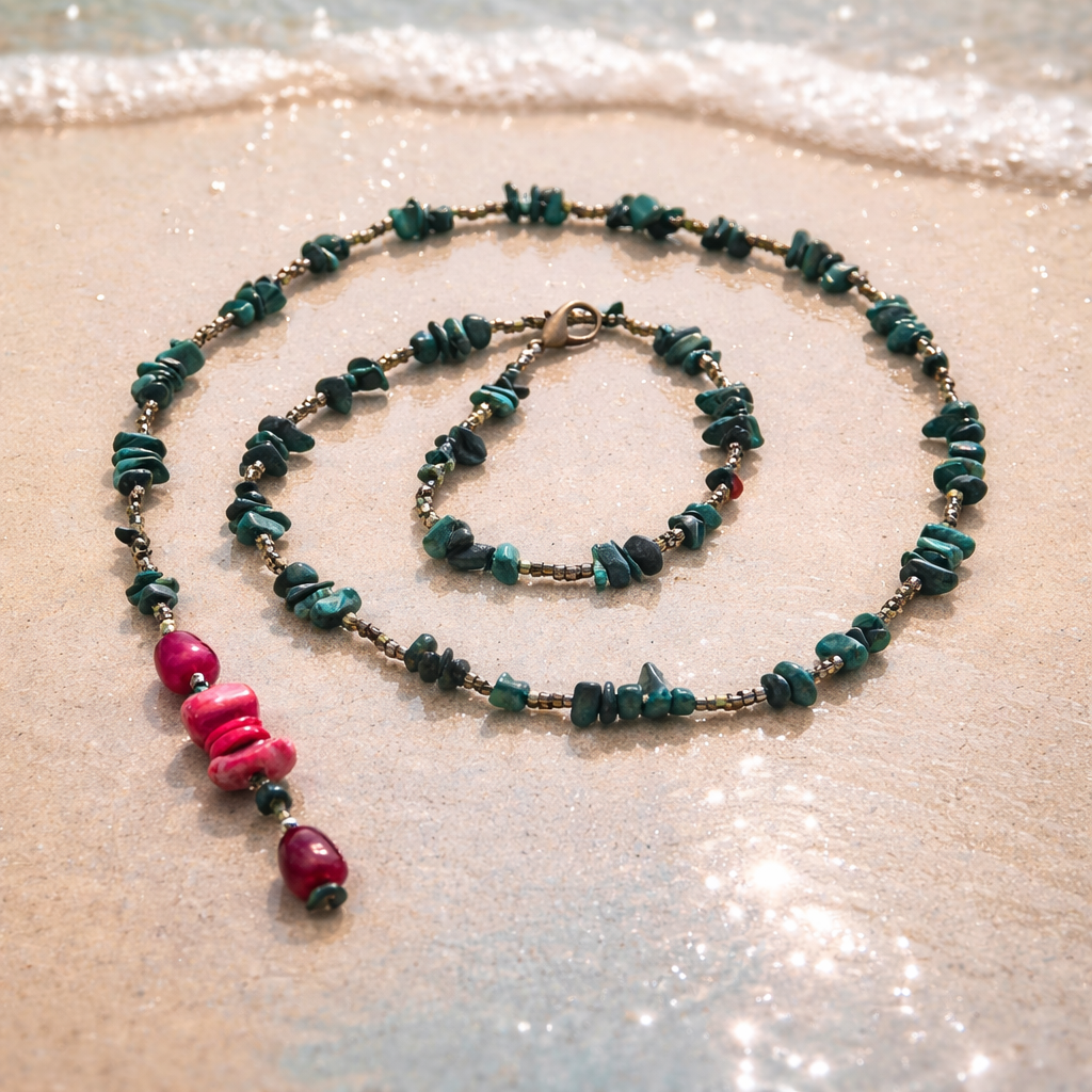 Coral si malachite