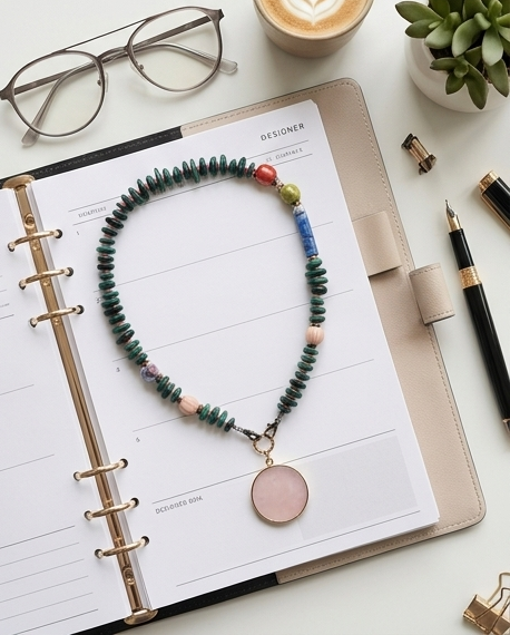 Malachite si portelan