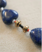 Lapis lazuli, hematite si  margele Miyuki