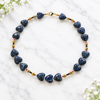 Lapis lazuli, hematite si  margele Miyuki