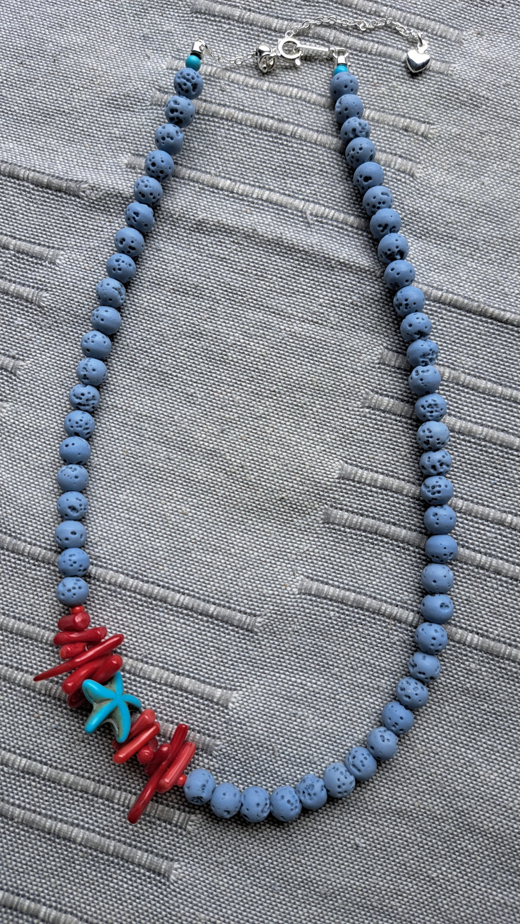 Lava stone and coral