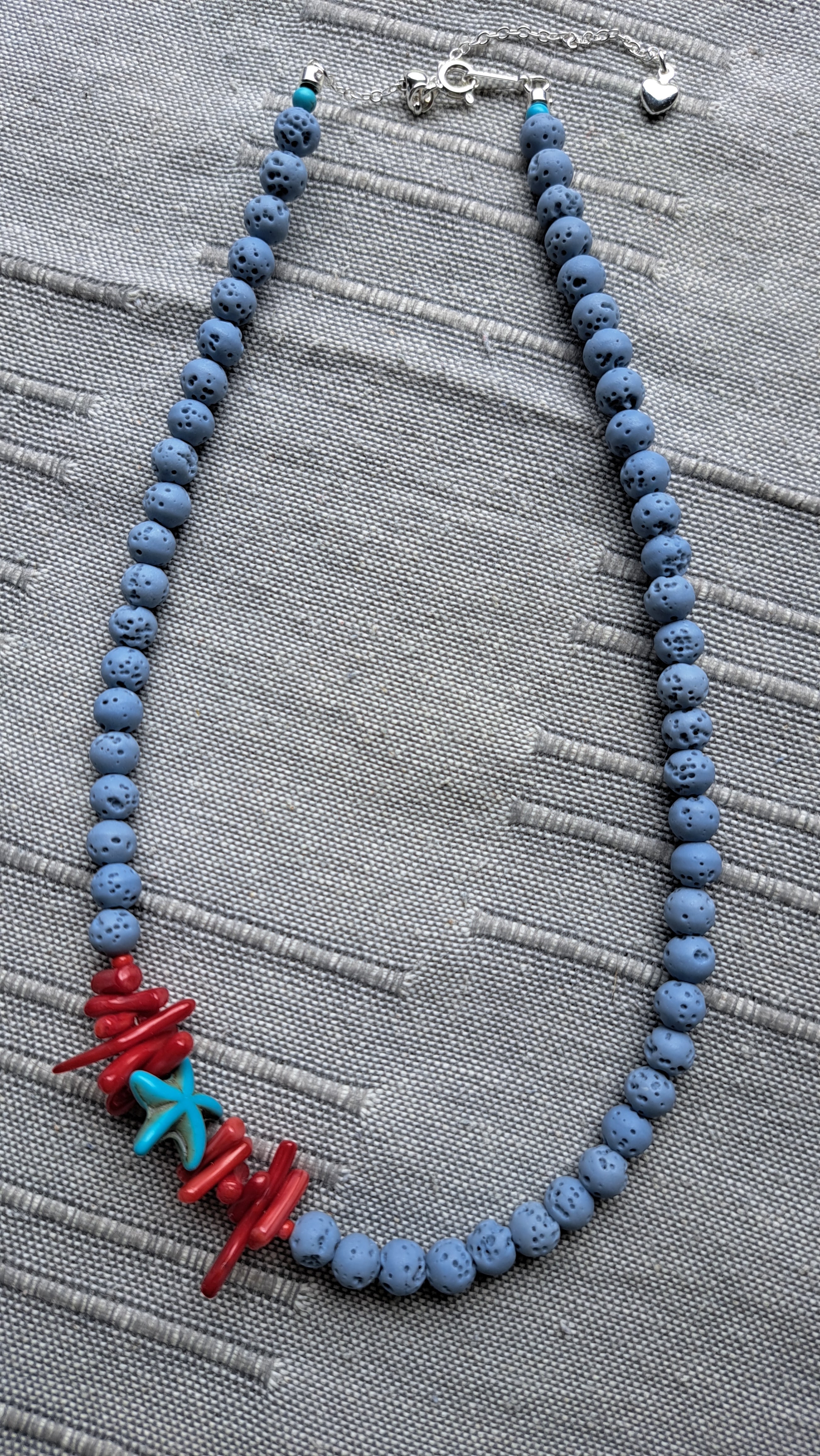 Lava stone and coral