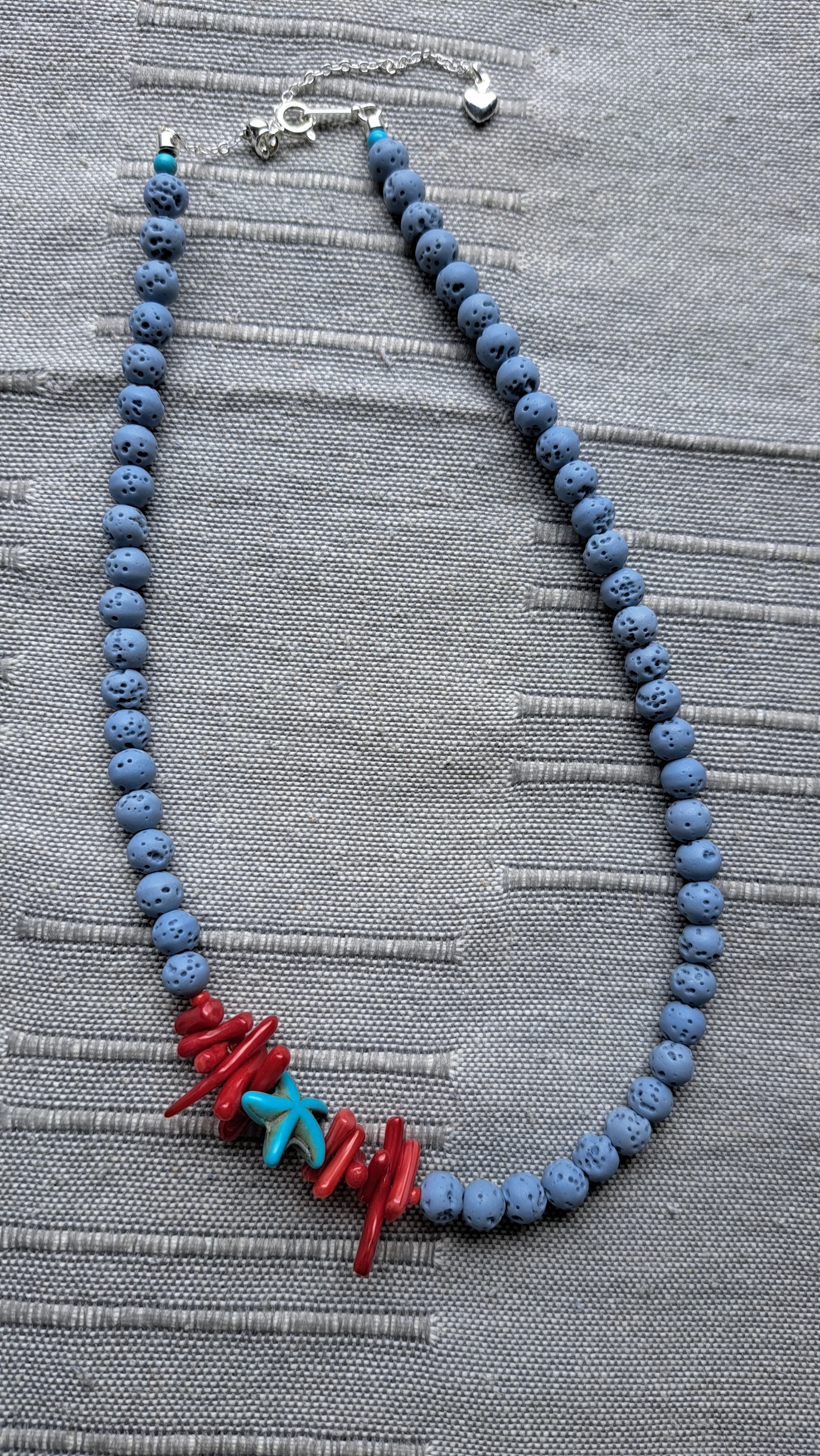 Lava stone and coral