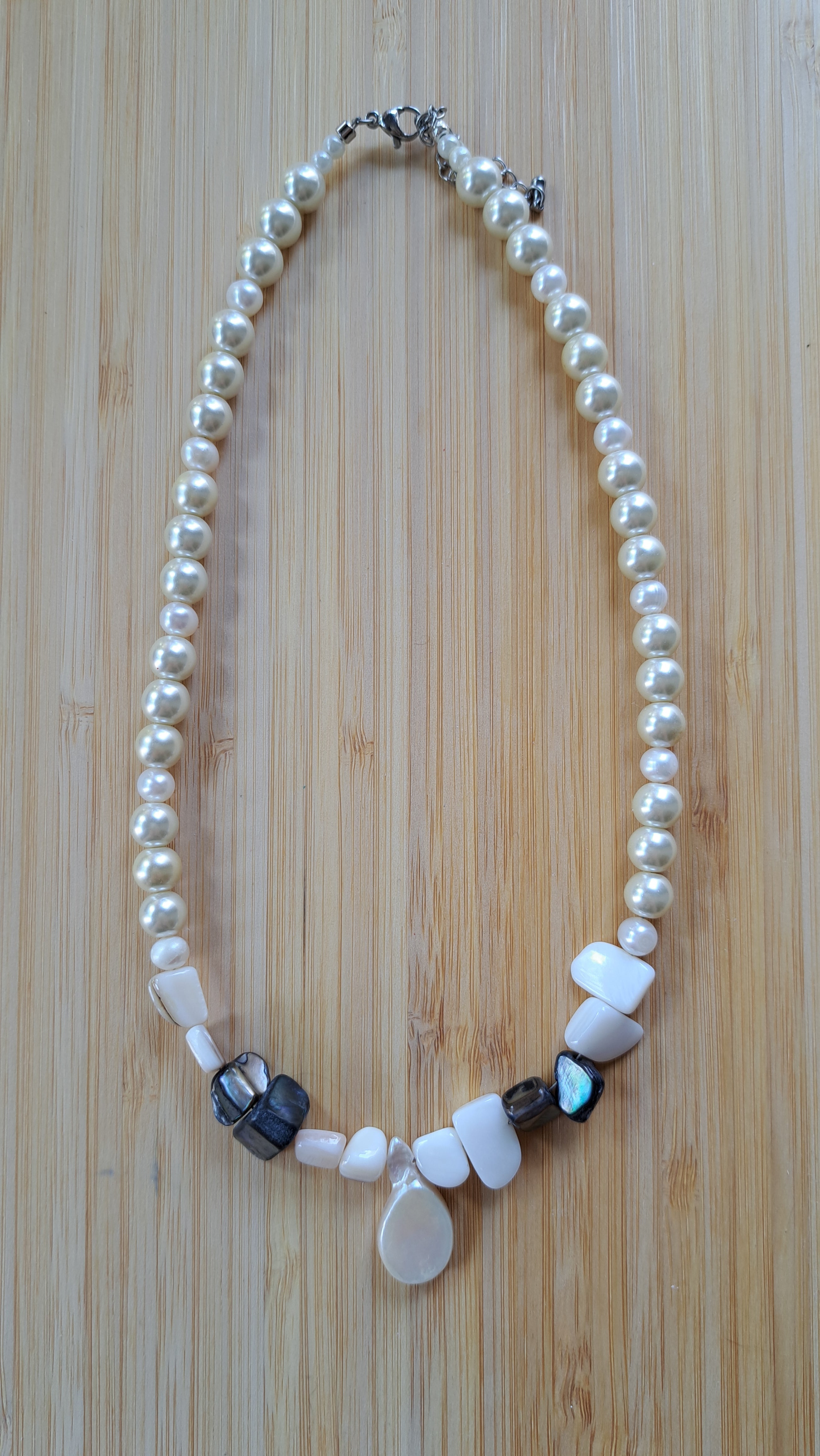Pearls and mother-of-pearl