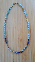 Larimar and lapis
