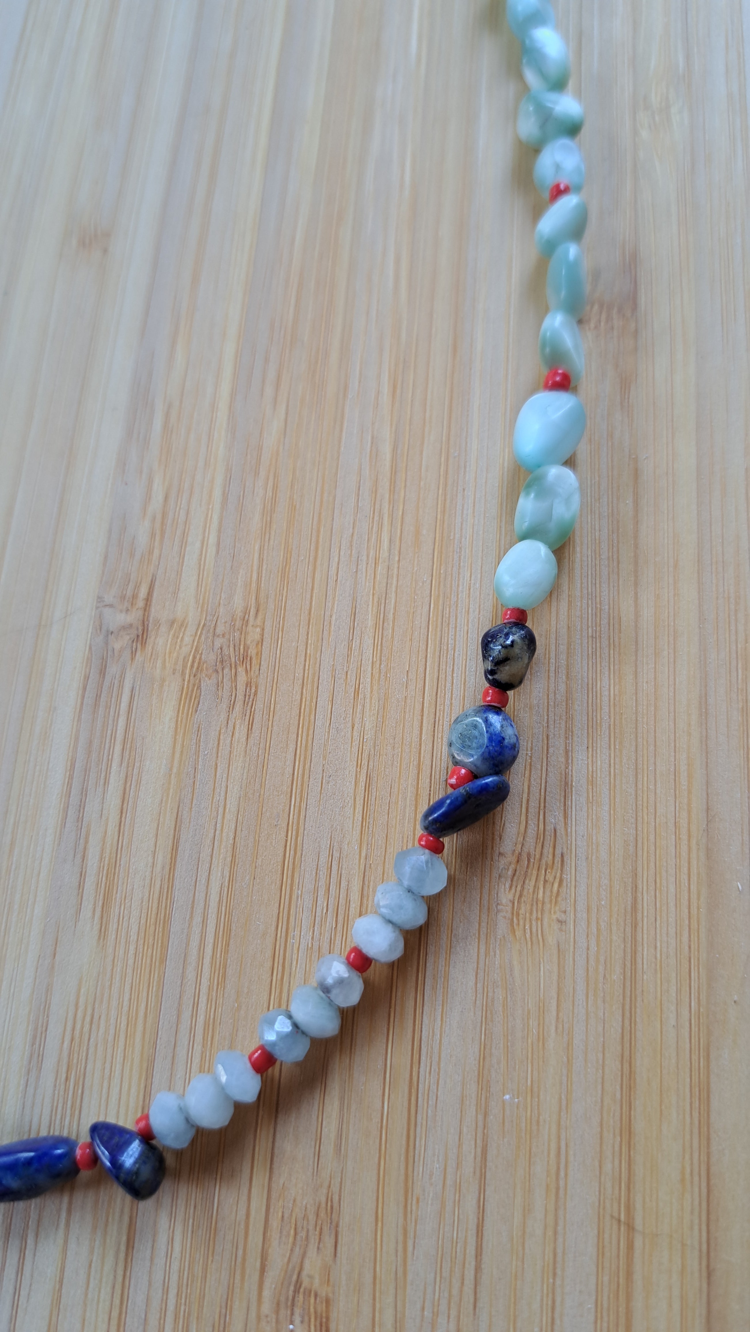 Larimar and lapis