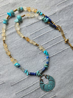 Lapis lazuli, citrin, turcoaz