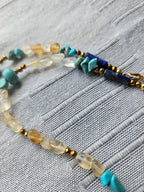 Lapis lazuli, citrin, turcoaz
