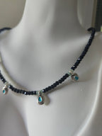 Goldstone and larimar