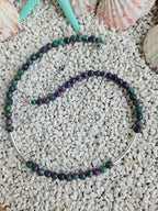 Jade and stainless steel