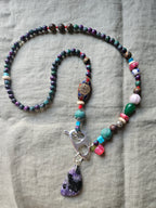 Jade and mix of semi-precious stones
