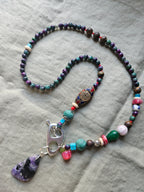 Jade and mix of semi-precious stones