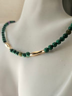 Malachite si inox
