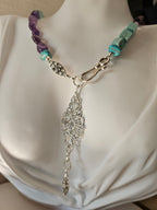 Amethyst and turquoise