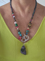 Jade and mix of semi-precious stones