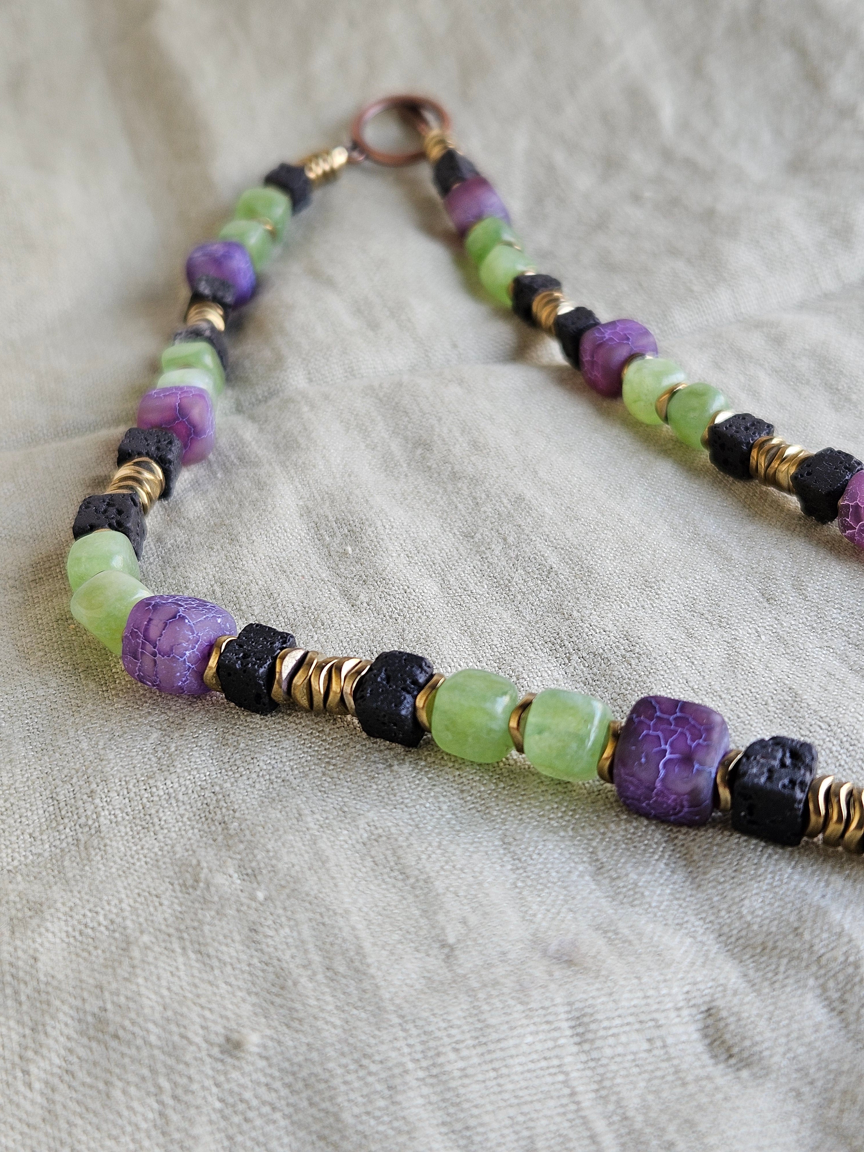 Jad, frozen ametist lava stone si hematite