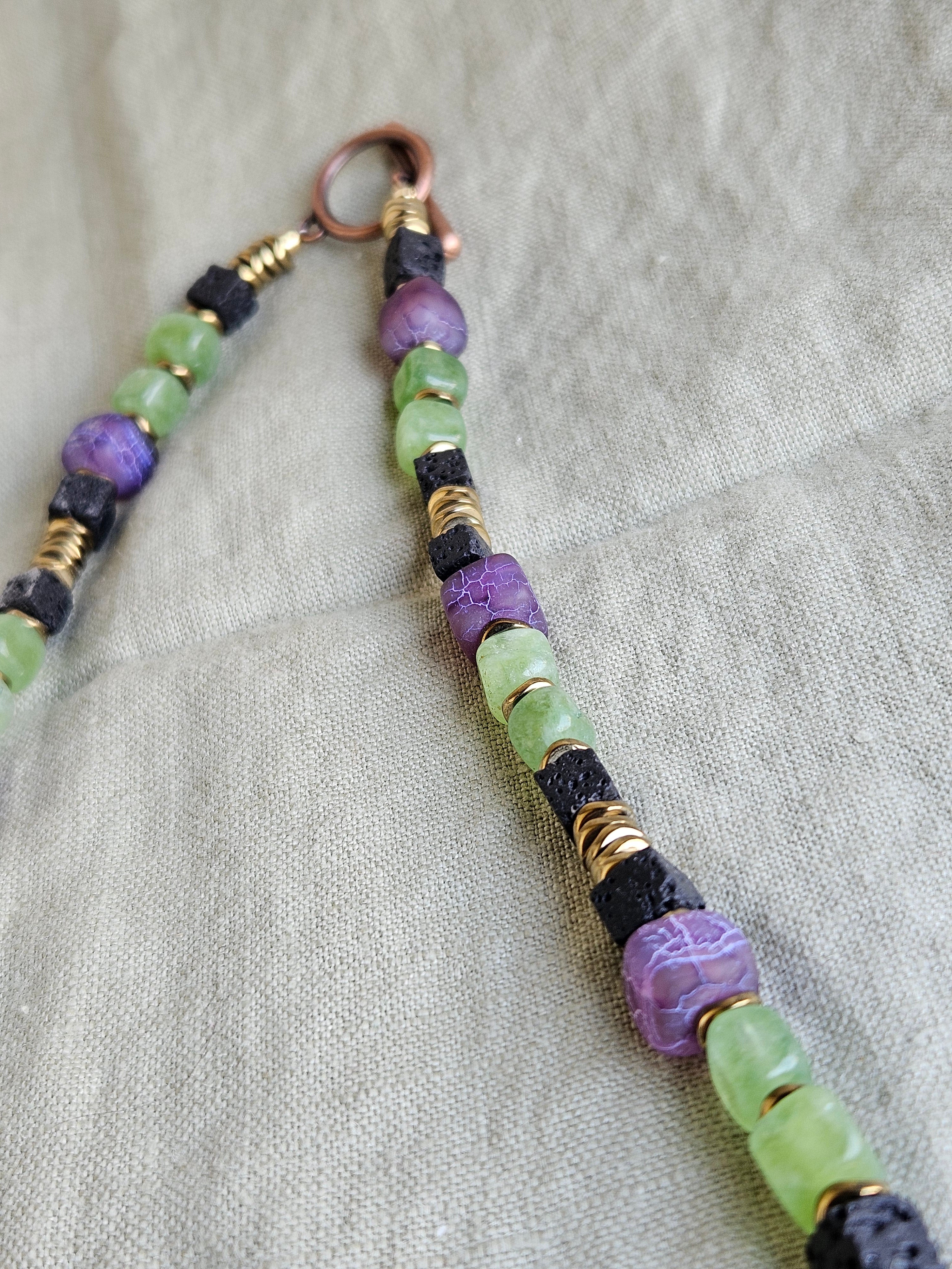 Jad, frozen ametist lava stone si hematite