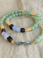 Aventurin, Hematite si jad
