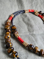 Ochi de tigru si hematite-colier lung