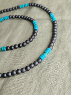 Hematite negre si turcoaz sintetic