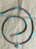 Hematite negre si turcoaz sintetic