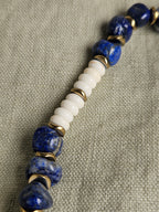 Lapis lazuli, coral sintetic si hematite