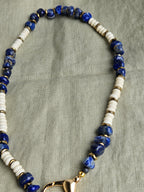 Lapis lazuli, coral sintetic si hematite